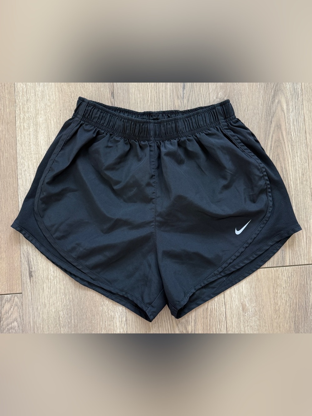 Nike Dri-FIT Women’s Black Athletic Shorts Elastic Waist Running Training Small